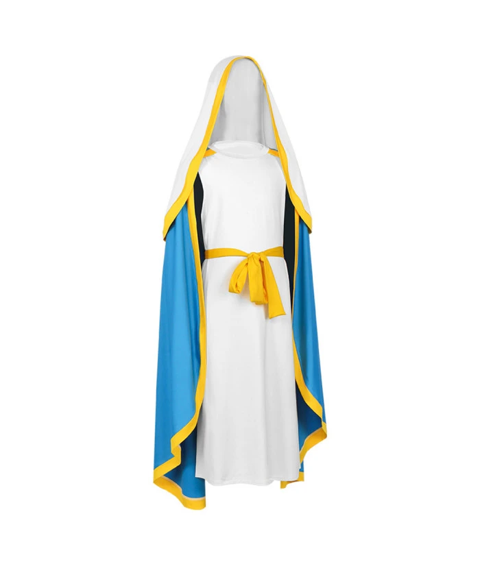 Holy Mother The Virgin Mary Outfit Girl Halloween Costume 4 Holy Mother The Virgin Mary Outfit Girl Halloween Costume - Image 2