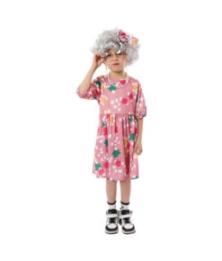 Kids Children Pink Dress Nanny Grandma Halloween Performance Stage Costume 14 Kids Children Pink Dress Nanny Grandma Halloween Performance Stage Costume -Accessories Shop Kids20Children20Pink20Dress20Nanny20Grandma20Halloween20Performance20Stage20Costume205 700x823 1