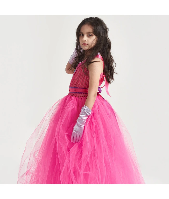 Kids Children Pink Tutu Skirt Princess Fairy Fantasy Halloween Costume 6 Kids Children Pink Tutu Skirt Princess Fairy Fantasy Halloween Costume - Image 4