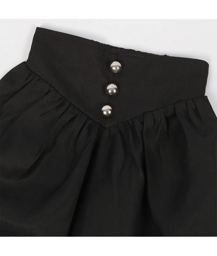 Kids Children Pirate Black Outfit Halloween Costume 6 Kids Children Pirate Black Outfit Halloween Costume - Image 4