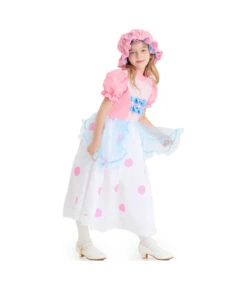 Kids Children Shepherdess Pink Polka Dot Halloween Costume -Accessories Shop Kids20Children20Shepherdess20Pink20Polka20Dot20Halloween20Costume2 700x823 1