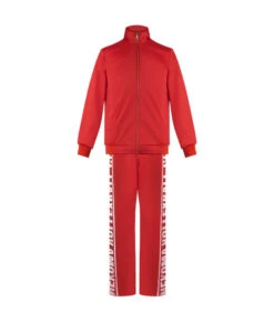 Teen Orange Prined Sweatshirt Pants Top Fullset