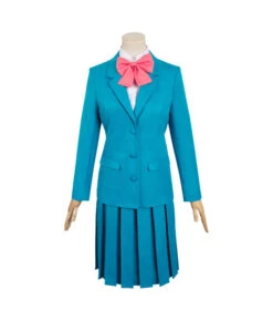 Women Green Blue School Uniform JK Uniform Suit Halloween Costume