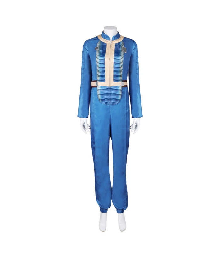 Women Vault Dweller Jumpsuit Apocalypse Style Halloween Costume 3 Women Vault Dweller Jumpsuit Apocalypse Style Halloween Costume