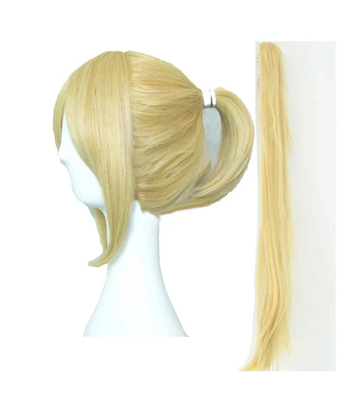 Women Golden Wig Long Hair Halloween Costume Accessories 5 Women Golden Wig Long Hair Halloween Costume Accessories - Image 3