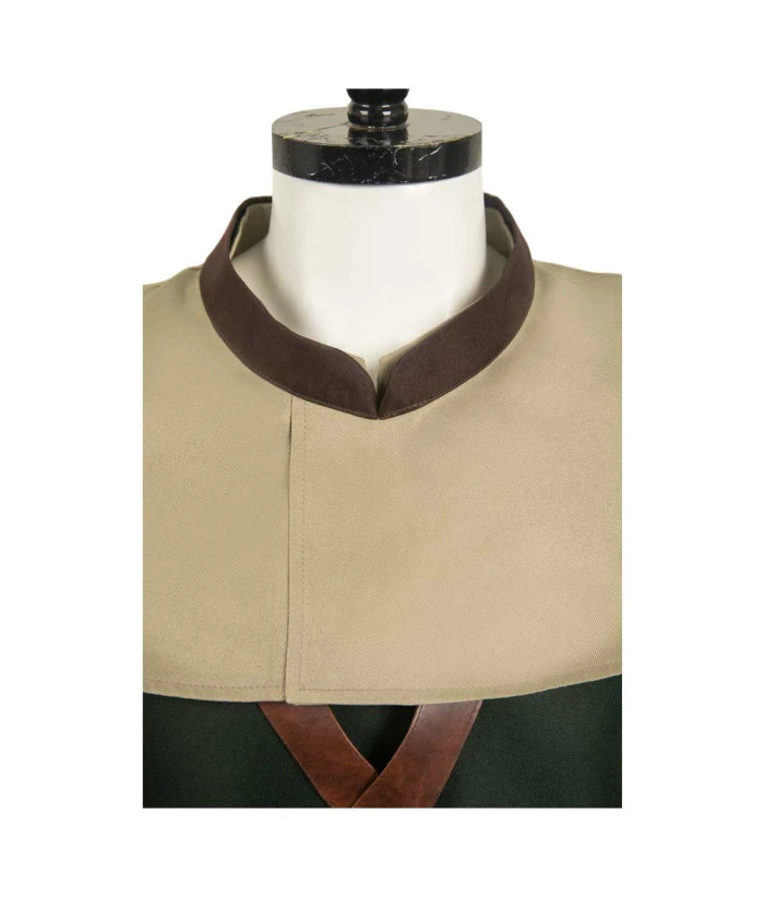 Women Medieval Wizard Mage Fantasy World Black Suit Halloween Costume 6 Women Medieval Wizard Mage Fantasy World Black Suit Halloween Costume - Image 4