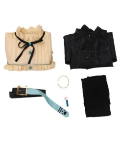 Women Light Brown Shirt Uniform Suit FullsetLolita Style Halloween Costume 15 Women Light Brown Shirt Uniform Suit FullsetLolita Style Halloween Costume -Accessories Shop Manhattan20Cafe20Pretty20Derby20Road20to20the20Top20Anime20Black20Outfits20Cosplay20Costume8 700x823 1