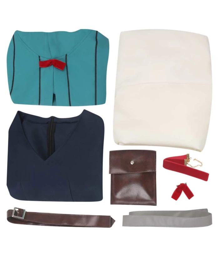 Women Fantasy Mage Wizard Robe Outfit Elf Sorcerer Halloween Costume 8 Women Fantasy Mage Wizard Robe Outfit Elf Sorcerer Halloween Costume - Image 6