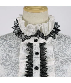 Adult Victorian Steampunk Lace Top Stand Collar Shirt Halloween Costume -Accessories Shop Medieval20Victorian20Court20Gothic20Lace20Top20Stand20Collar20Shirt20Halloween20Costume207 700x823 1