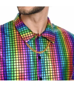 Men 70s Disco Rainbow Suit 6Pcs Halloween Costume -Accessories Shop Men2070s20Disco20Rainbow20Suit206Pcs20Halloween20Costume206 700x823 1