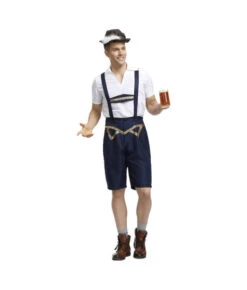 Men Bavaria Traditional Uniform Oktoberfest Costume