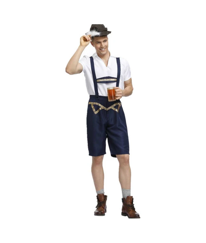 Men Bavaria Traditional Uniform Oktoberfest Costume 7 Men Bavaria Traditional Uniform Oktoberfest Costume - Image 5