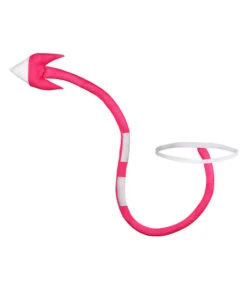 Evil Devil Tail Halloween Costume Accessories -Accessories Shop Millie20Helluva20Boss20TV20White20Tail20Cosplay20Accessories3 700x823 1