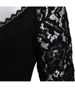 Women Black Hollow Lace Dress Long Sleeve Gothic Style Halloween Costume -Accessories Shop Misty20Lisa20Frankenstein20202420Cosplay20Costume206 700x823 1