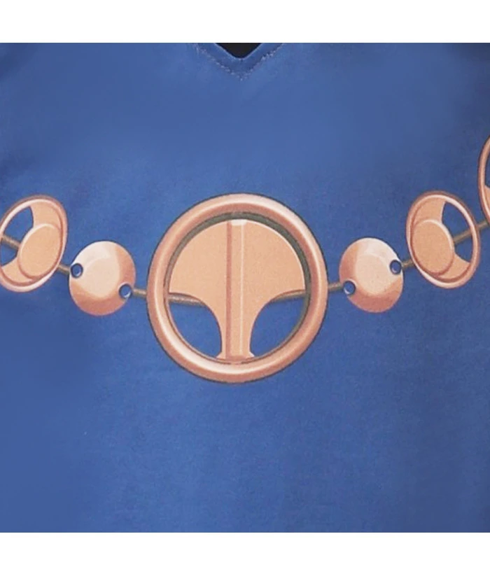 Women Medieval Fantasy Blue V Neck Long Dress Princess Wizard Halloween Costume 7 Women Medieval Fantasy Blue V Neck Long Dress Princess Wizard Halloween Costume - Image 5