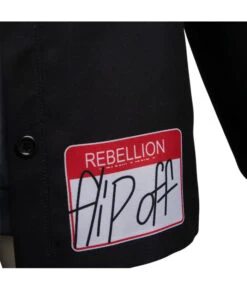 Teen Black Jacket Hoodie Lining 2Pcs Outfit -Accessories Shop Momoka20Kawaragi20Girls20Band20Cry20Anime20Women20Black20Uniform20Cosplay20Costume6 700x823 1