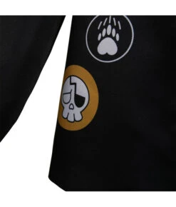 Teen Black Jacket Hoodie Lining 2Pcs Outfit -Accessories Shop Momoka20Kawaragi20Girls20Band20Cry20Anime20Women20Black20Uniform20Cosplay20Costume7 700x823 1