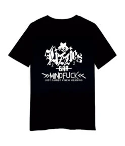 Teen Moxes Printed Black T-Shirt