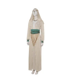 Women Beige Medieval Fantasy Princess Silk Dress Halloween Costume -Accessories Shop Nadinia20Dragons20Dogma20220Game20Women20Silk20Dress20Cosplay20Costume2 700x823 1