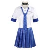 Women Navy Blue School Uniform Suit Fullset Halloween Costume 2 Women Navy Blue School Uniform Suit Fullset Halloween Costume -Accessories Shop Naga20Nikke20Goddess20of20Victory20Game20School20Uniform20Cosplay20Costume1 700x823 1