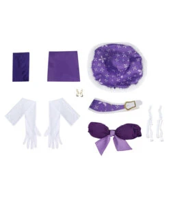 Women 70s Alter Hat 2Pcs Bikini Sexty Dress Hawaii Style Outfit Halloween Costume -Accessories Shop Nico20Robin20One20Piece20Anime15th20Anniversary20Women20Purple20Dress2020Cosplay20Costum 6 700x823 1