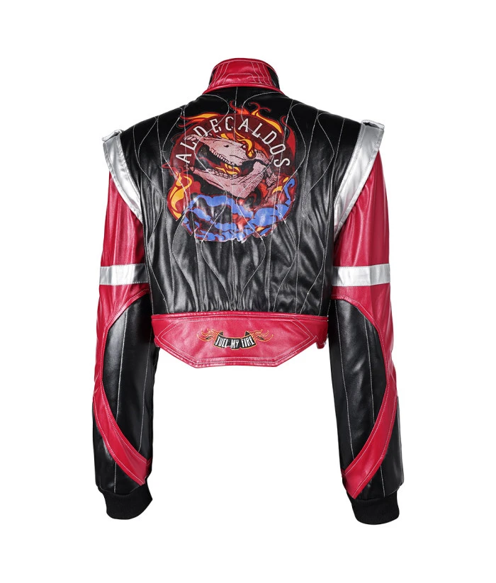 Women Black Red Jacket Futuristc Sci-fi Insipired Halloween Costume 6 Women Black Red Jacket Futuristc Sci-fi Insipired Halloween Costume - Image 4