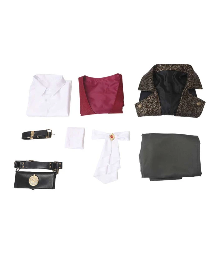 Men Steampunk Uniform Luxury Set Halloween Costume 9 Men Steampunk Uniform Luxury Set Halloween Costume - Image 7