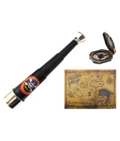 Pirate Telescope Compass Nautical Chart Kids Children Cosplay Accessories