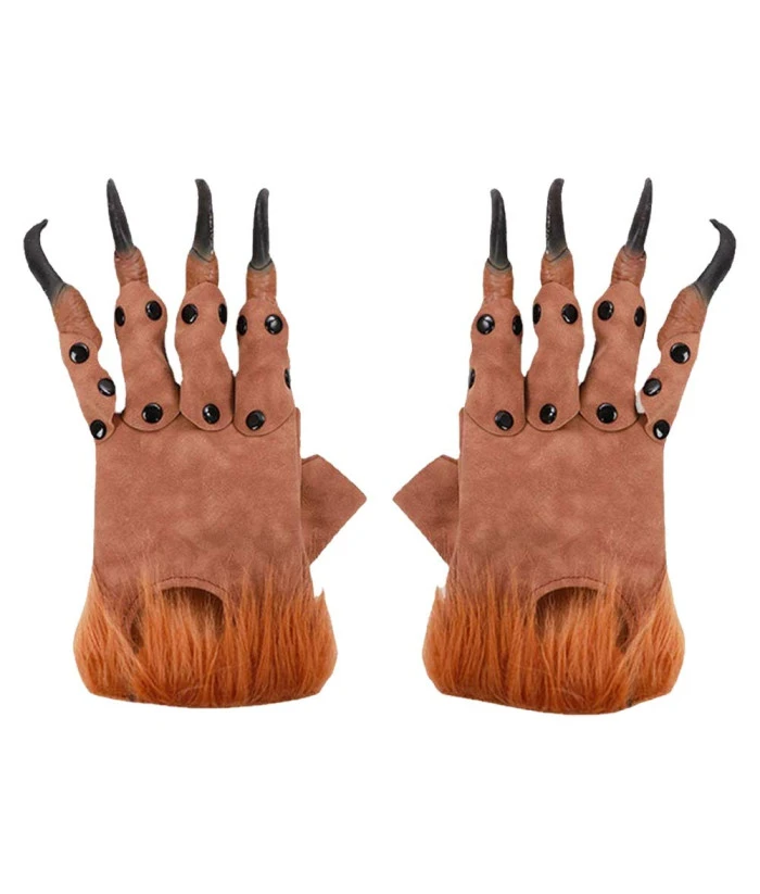 Dragon Claws Cloves Plush Halloween Carnival Party Stage Cosplay Costume Accessories 3 Dragon Claws Cloves Plush Halloween Carnival Party Stage Cosplay Costume Accessories