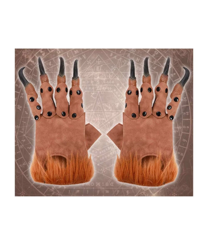 Dragon Claws Cloves Plush Halloween Carnival Party Stage Cosplay Costume Accessories 5 Dragon Claws Cloves Plush Halloween Carnival Party Stage Cosplay Costume Accessories - Image 3