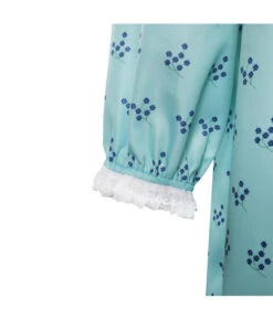 Women Blue Flower Pattern Pajamas Horror Role Play Halloween Costume -Accessories Shop Regan20The20Exorcist20197320Bule20Dress20Pajamas20Cosplay20Costume207 700x823 1