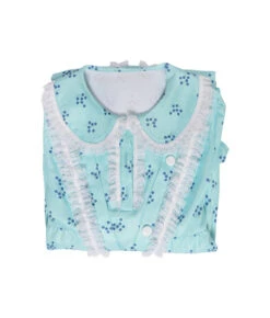 Women Blue Flower Pattern Pajamas Horror Role Play Halloween Costume -Accessories Shop Regan20The20Exorcist20197320Bule20Dress20Pajamas20Cosplay20Costume208 700x823 1