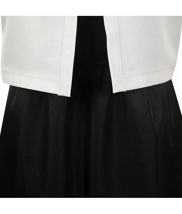 Women White Black School Uniform Dress Jk Uniform Halloween Costume 8 Women White Black School Uniform Dress Jk Uniform Halloween Costume - Image 6
