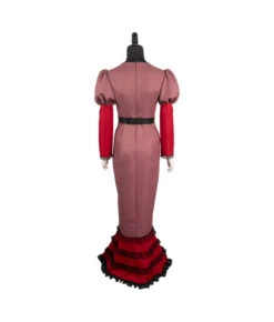 Victorian Fishtail Dress Halloween Costume 12 Victorian Fishtail Dress Halloween Costume -Accessories Shop Rosie20Hazbin20Hotel20TV20Women20Pink20Dress20Cosplay20Costume3 700x823 1