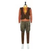 Adult Brown Outfit Fantasy Role Play Court Style Halloween Costume