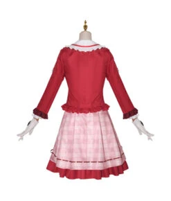 Women Red School Uniform Jk Uniform Halloween Costume -Accessories Shop Sangonomiya20Kokomi20Genshin20Impact20Game20Red20School20Uniform20Cosplay20Costume 3 700x823 1