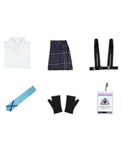 Women White Uniform With Strip JK Uniform Halloween Costume -Accessories Shop Takanashi20Hoshino20Blue20Archive20Game20Women20White20Uniform20Cosplay20Costume5 700x823 1