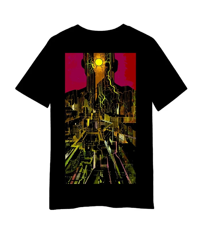 Teen Tarot The World Printed Black Shirt 3 Teen Tarot The World Printed Black Shirt