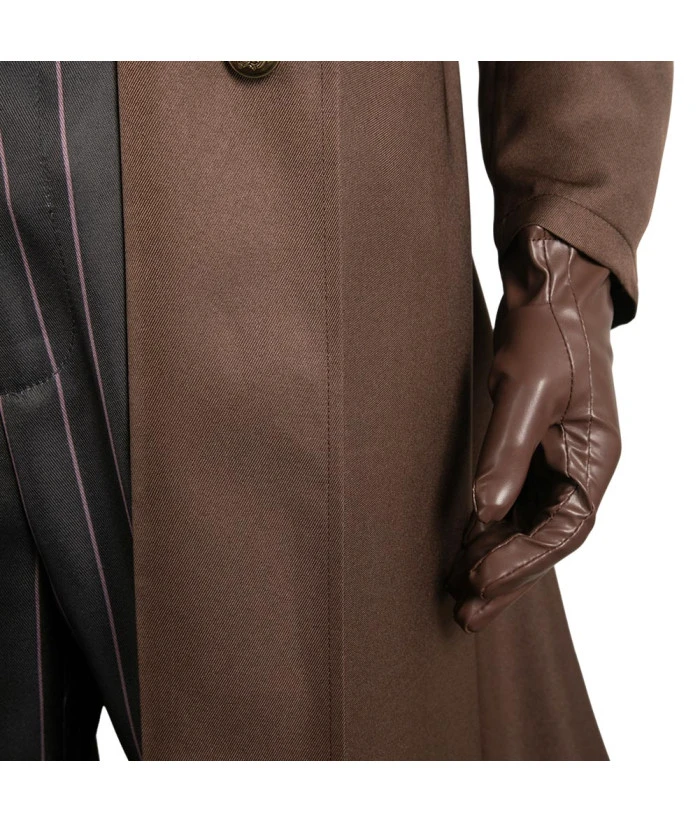 Scavenger Brown Overcoat Leather Full Set OutfitsApocalypse Halloween Costume 9 Scavenger Brown Overcoat Leather Full Set OutfitsApocalypse Halloween Costume - Image 7