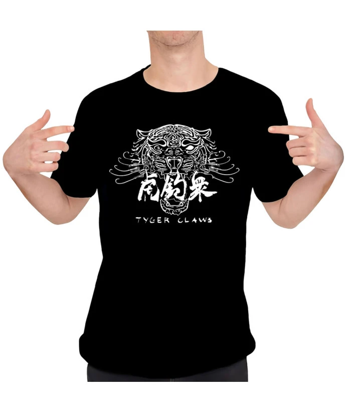 Teen Tyger Claws Printed Black T-shirt 4 Teen Tyger Claws Printed Black T-shirt - Image 2