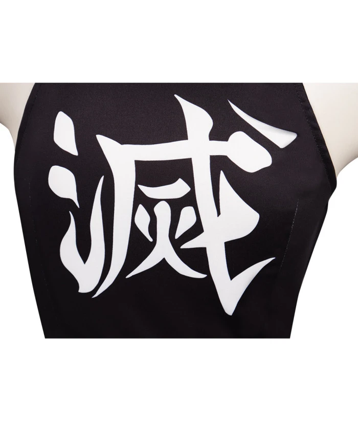 Women Black Japanese Open Chest Uniform Swimsuit Hallow Costume 7 Women Black Japanese Open Chest Uniform Swimsuit Hallow Costume - Image 5