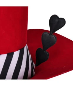Red High Hat Halloween Costume Accessories -Accessories Shop Valentino20Hazbin20Hotel2020Red20Hat20Cosplay20Hat20Cosplay20Accessories6 700x823 1