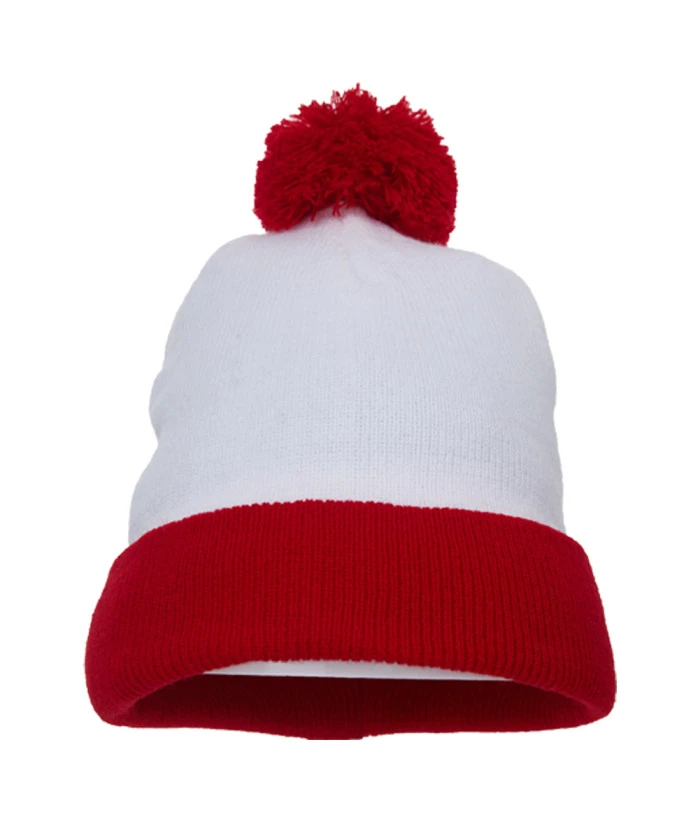 White Knitted Hat Red Brim With Glasses Bundle Halloween Costume Accessories 6 White Knitted Hat Red Brim With Glasses Bundle Halloween Costume Accessories - Image 4