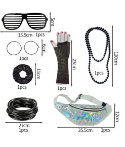 1980s Accessories Kit Set Halloween Costume Accessories 9 1980s Accessories Kit Set Halloween Costume Accessories -Accessories Shop Women201980s20Bachelorette20Party20Necklace20Bracelet20Set20Halloween20Cosplay20Costume20Accessories204 700x823 1