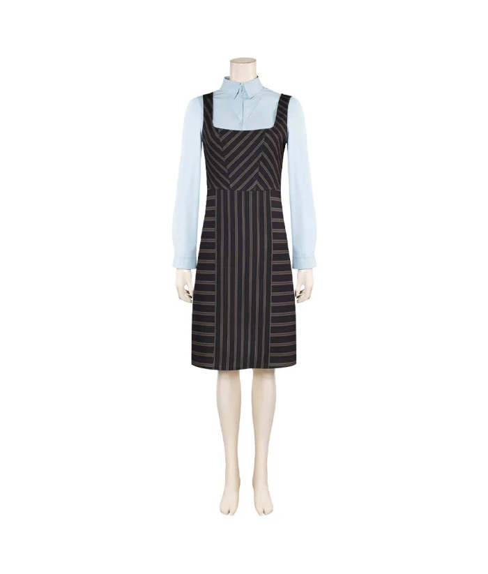 Women Black Strip Suit Halloween Costume 7 Women Black Strip Suit Halloween Costume - Image 5