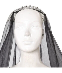 Women Black Witch Gothic Wedding Dress Set Halloween Costume 12 Women Black Witch Gothic Wedding Dress Set Halloween Costume -Accessories Shop Women20Black20Witch20Gothic20Wedding20Dress20Set20Halloween20Costume206 700x823 1