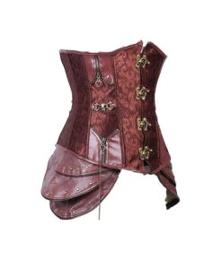 Women Brown Corset Steampunk Style Halloween Costume -Accessories Shop Women20Brown20Corset20Steampunk20Style20Halloween20Costume201 700x823 1