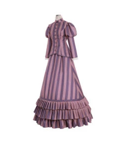 Women Light Purple Stripe Victorian Gown Halloween Costume -Accessories Shop Women20Light20Purple20Stripe20Victorian20Gown20Halloween20Costume202 700x823 1