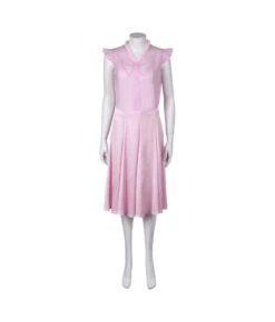 Women Pink 90s Dress Halloween Costume