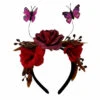 Adult Butterfly Flower Headband DÃa De Muertos Halloween Costume Accessories 2 Adult Butterfly Flower Headband DÃa De Muertos Halloween Costume Accessories -Accessories Shop Women20Red20Medieval20Renaissance20Victorian20Pirate20Witch20Dress20Halloween20Costume2018 700x823 1